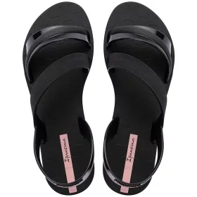 Ipanema Vibrant fekete női szandál