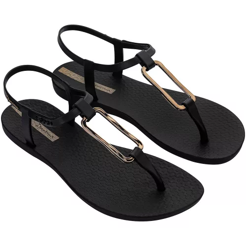 Ipanema Class Modern fekete-arany női szandál