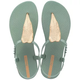 Ipanema Class Flora zöld-arany női szandál
