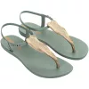 Ipanema Class Flora zöld-arany női szandál