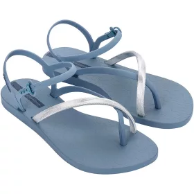 Ipanema Elegant acélkék-ezüst női szandál 