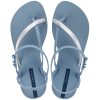 Ipanema Elegant acélkék-ezüst női szandál 