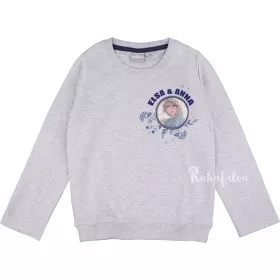 Jégvarázs hologramos szürke belül bolyhos lány pulóver