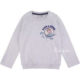 Jégvarázs hologramos szürke belül bolyhos lány pulóver