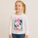 Minnie egér picture ekrü lány felső