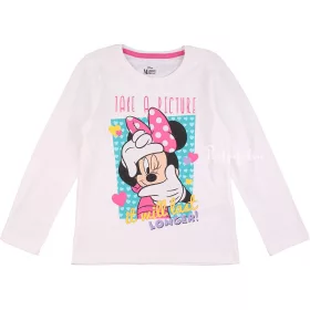 Minnie egér picture ekrü lány felső