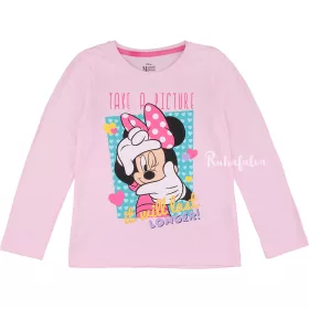 Minnie egér picture rózsaszín lány felső
