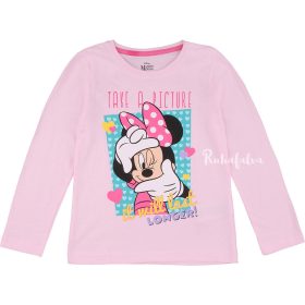Minnie egér picture rózsaszín lány felső
