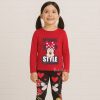 Minnie egér Style piros lány felső