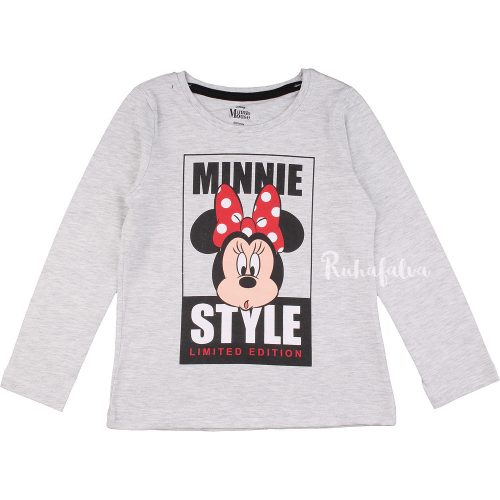 Minnie egér Style szürke lány felső