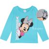 Minnie egér csillámos kék lány felső