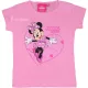 Minnie egér szíves rózsaszín lány póló