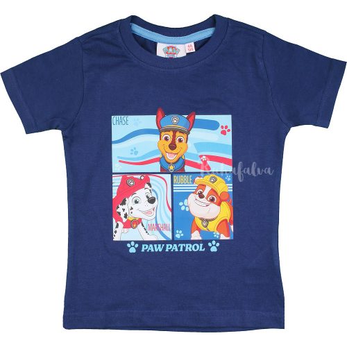 Mancs őrjárat sötétkék fiú póló