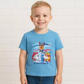 Mancs őrjárat középkék fiú póló