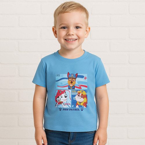 Mancs őrjárat középkék fiú póló