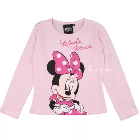 Minnie egér halványrózsaszín lány felső