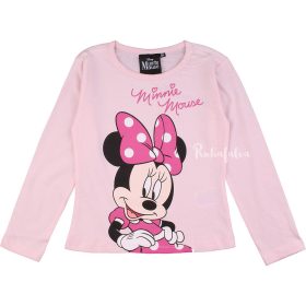 Minnie egér halványrózsaszín lány felső