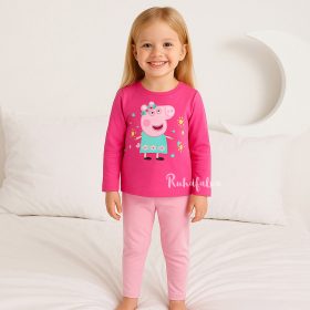 Peppa malac rózsaszín kislány pizsama
