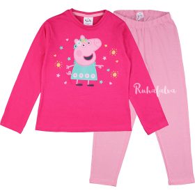 Peppa malac rózsaszín kislány pizsama