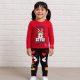 Minnie egér és Mickey fekete kislány leggings