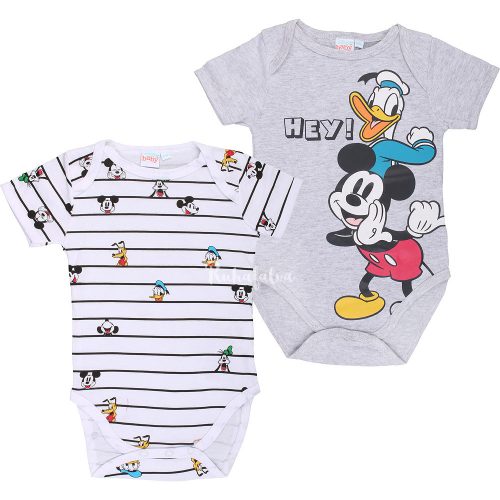 Mickey egér és Donald baba body szett