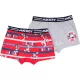 Mickey egér kisfiú szürke-piros 2 db-os boxeralsó szett