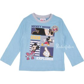 Mickey egér explorer kék-szürke kisfiú pizsama