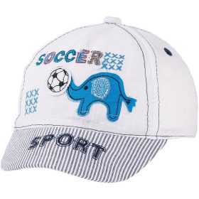 Kitti Soccer fehér baseball baba sapka