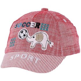 Kitti Soccer piros baseball baba sapka