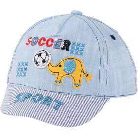 Kitti Soccer világoskék baseball baba sapka