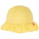 Kitti Mintás sárga kislány kalap