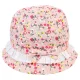Kitti Virágos rózsaszín baba kalap