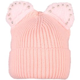 Kitti Cicafüles rózsaszín baba sapka