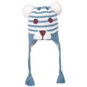 Kitti Macis kékcsíkos baba sapka