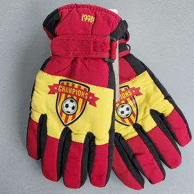 Kitti Focis sárga-piros fiú síkesztyű