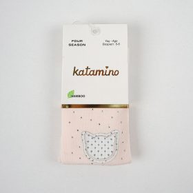   Katamino Cicás-strasszos rózsaszín kislány harisnyanadrág