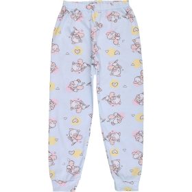 DomiKids Bárányos barack-kék kislány pizsama