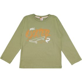 DomiKids Kheki-állatos fiú pizsama