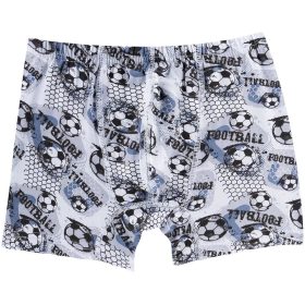 DomiKids Focis kék fiú 3 db-os boxer szett