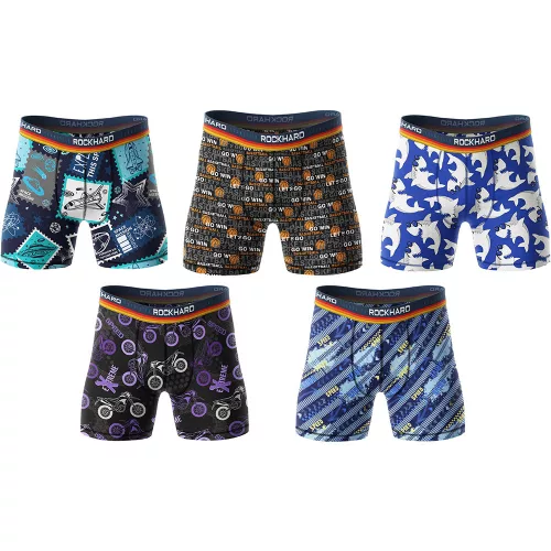 Domikids Mintás 5 db-os boxer szett