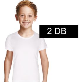 Domikids Fehér 2 db-os póló szet