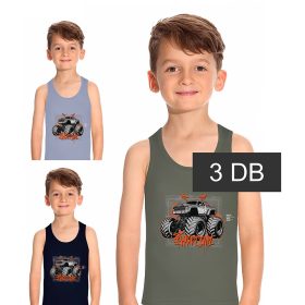 Domikids Monster truck 3 db-os trikó szett