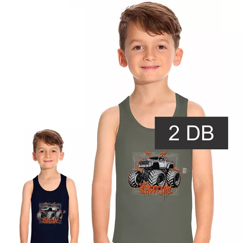 Domikids Monster truck 2 db-os trikó szett