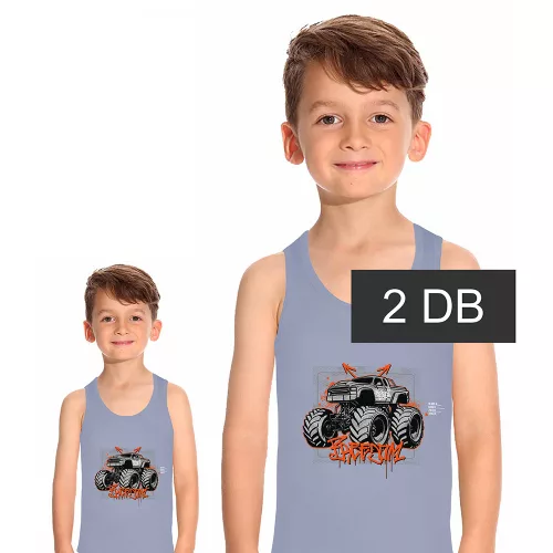 Domikids Monster truck 2 db-os trikó szett