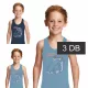 Domikids Dínós kék-világoskék 3 db-os trikó szett