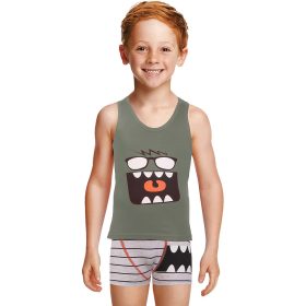 DomiKids Szörnyes kheki fiú fehérnemű szett