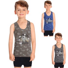 DomiKids Monster Game fiú 3 db-os trikó szett