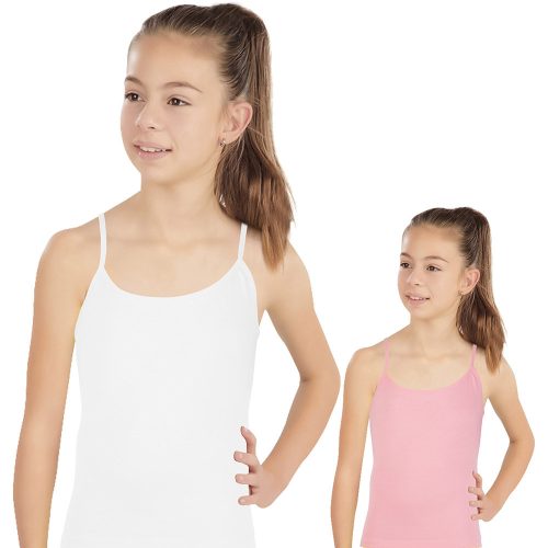 DomiKids Rózsaszín-fehér 2 db-os lány trikó szett