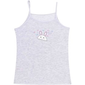   DomiKids Nyuszis szürke-rózsaszín kislány 3 db-os trikó szett