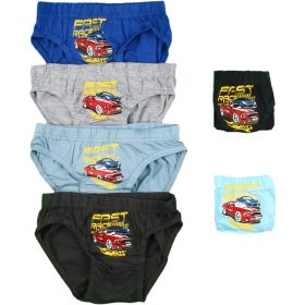 DomiKids Fast race fiú 4 db-os alsónadrág szett